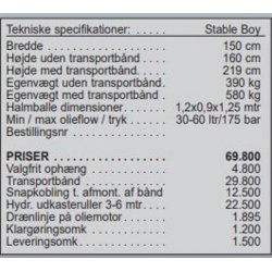 VDMJ Stable Boy strmaskine