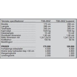 VDMJ TSB-260Z strmaskine