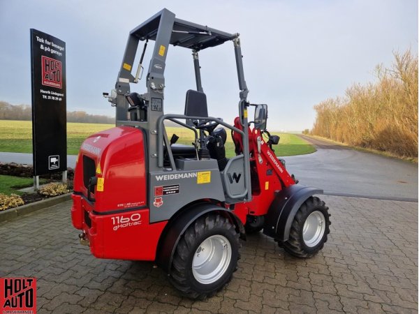Brugt Weidemann 1160 E-Hoftrac minilsser