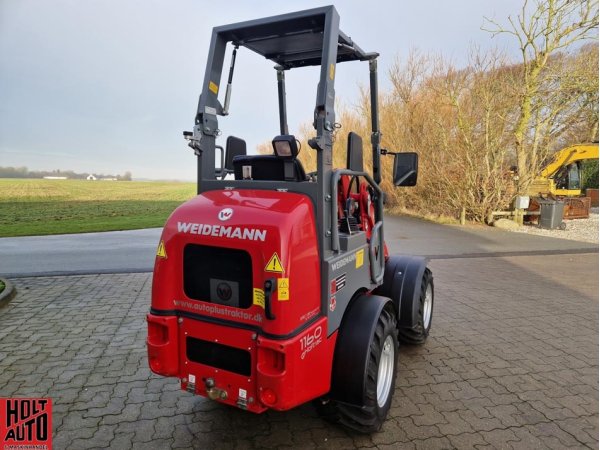 Brugt Weidemann 1160 E-Hoftrac minilsser