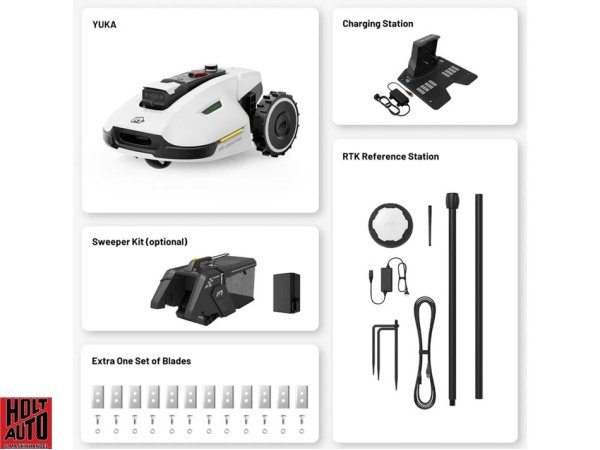Yuka Pro 2000 RTK Robotplneklipper 