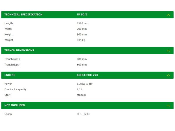 Laski TR 50/7 (60 cm)