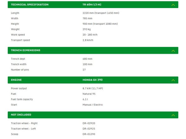Laski TR 60/13 HC (60 cm)