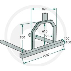 Granit Rundballetransporter