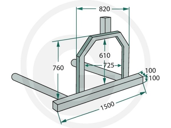 Granit Rundballetransporter