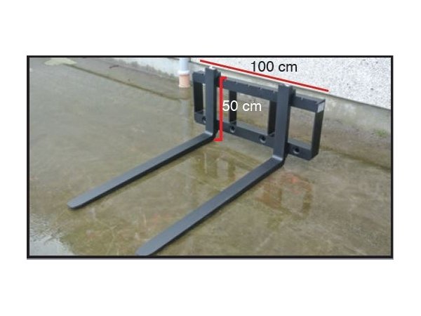 MT Pallegafler 2000 kg.